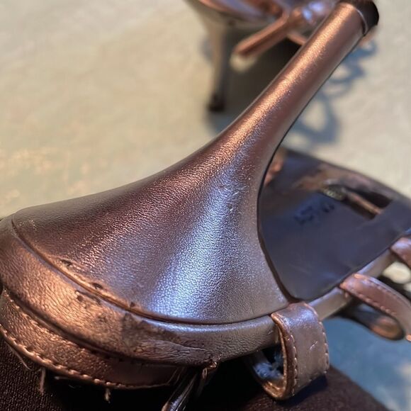 APT. 9 sling back stiletto Payton Pewter sandals, size 8.5 - Picture 11 of 11